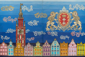 Gdansk Poland paper-cut art by Yola and Daria
